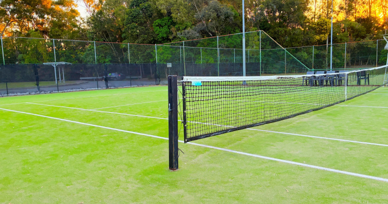 令和6年度 槻木中学校テニスコート修繕工事